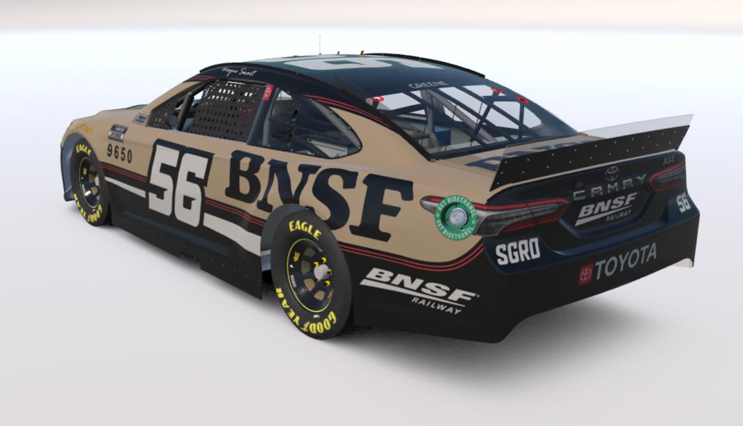 Preview of SGRD Commission - BNSF Classic Toyota Camry (Custom 56) by Samuel Greene