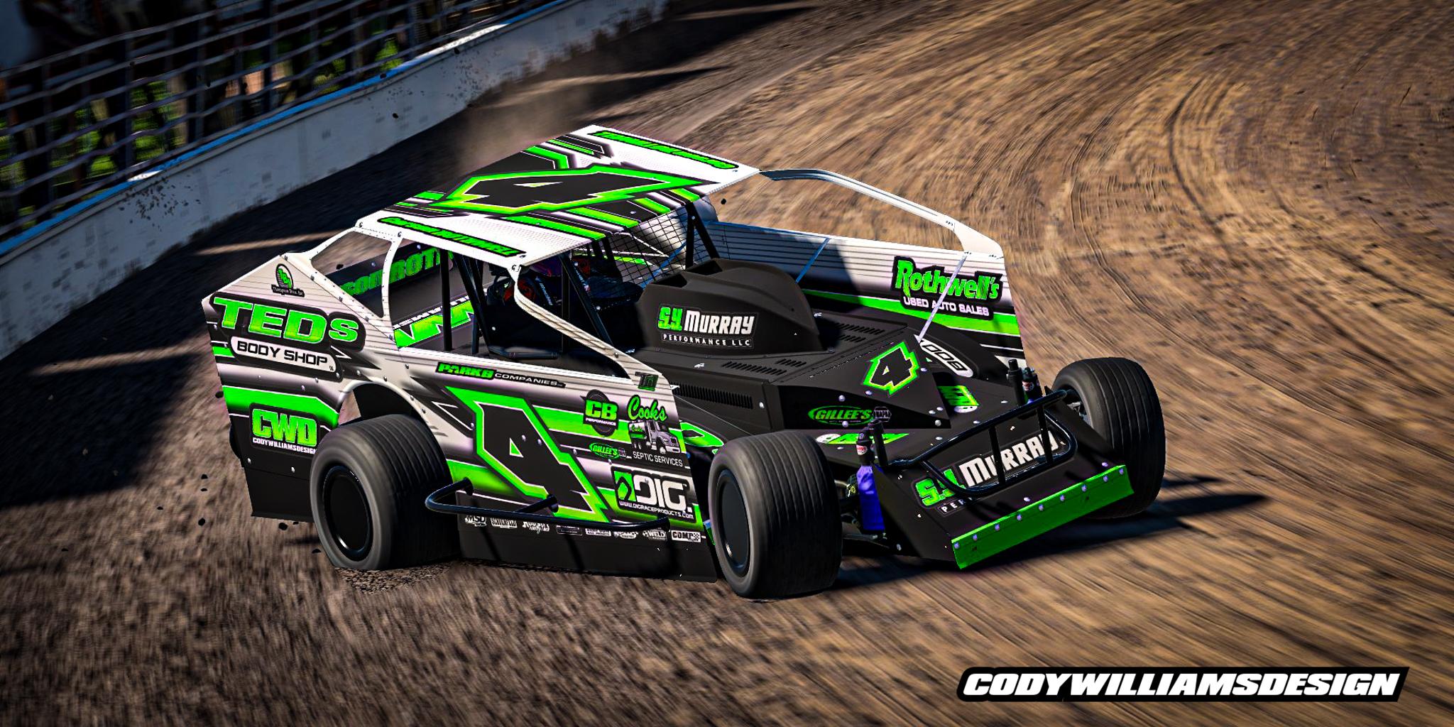 Preview of Carson Rothwell Big Block Modified! by Cody G Williams