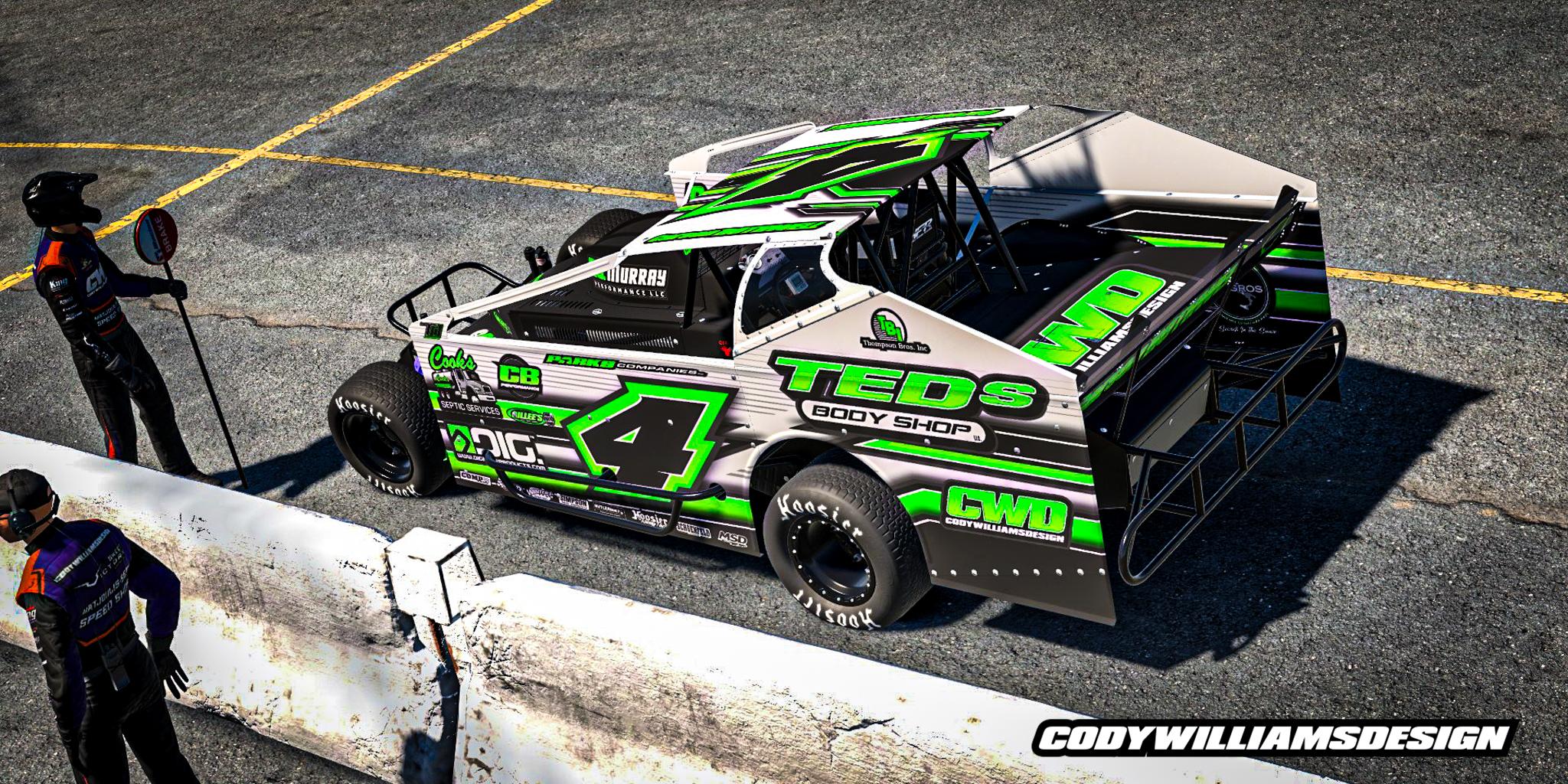 Preview of Carson Rothwell Big Block Modified! by Cody G Williams