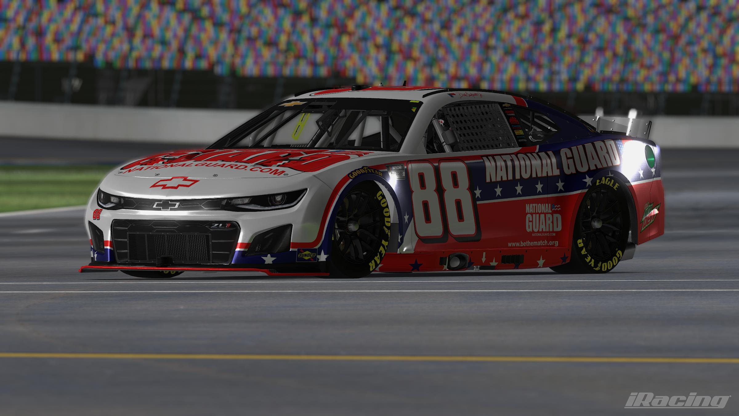 Preview of 2012 Dale Jr National Guard Patriotic No # by James R Bomar