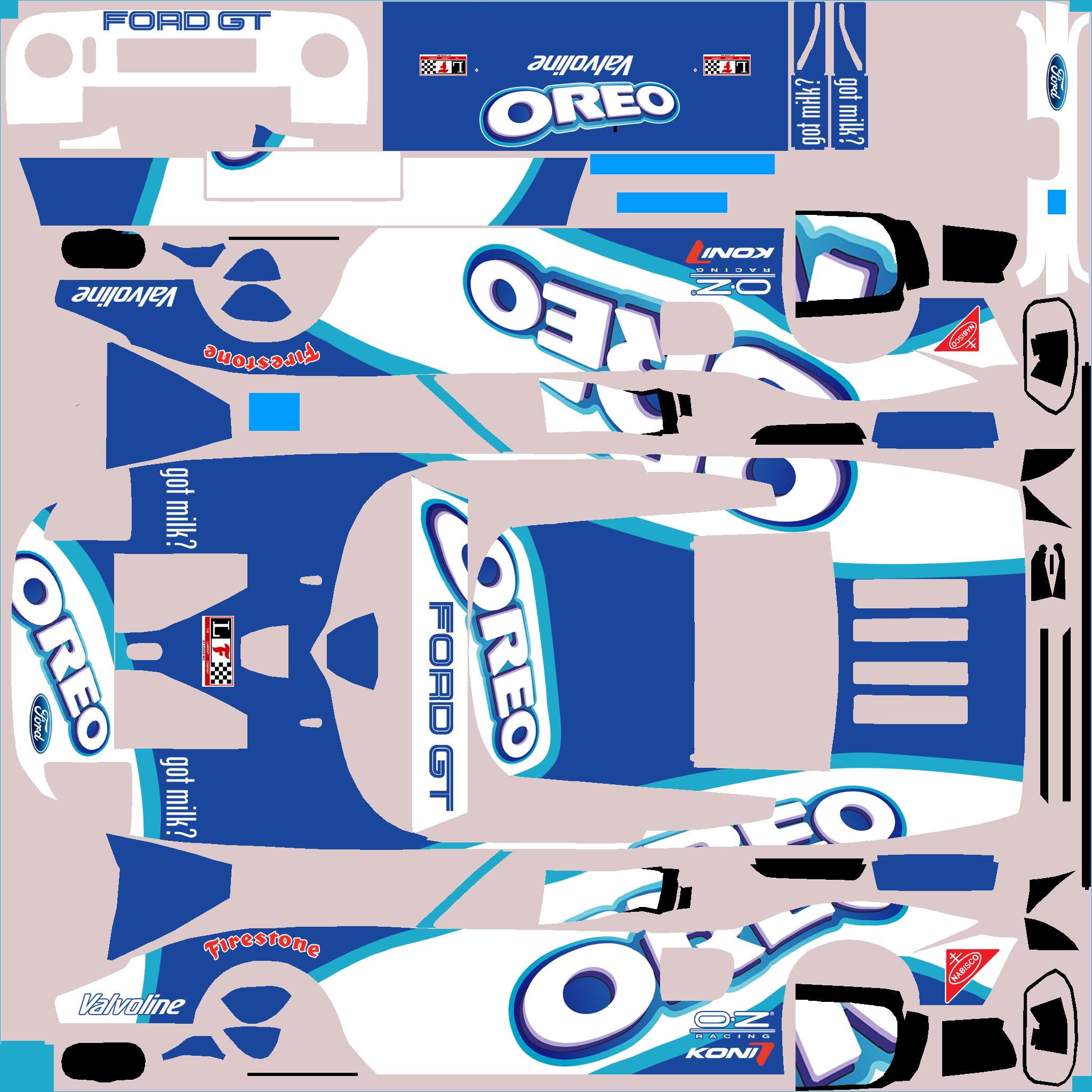 Preview of Ford GT 2 Oreo by Clyde Coman