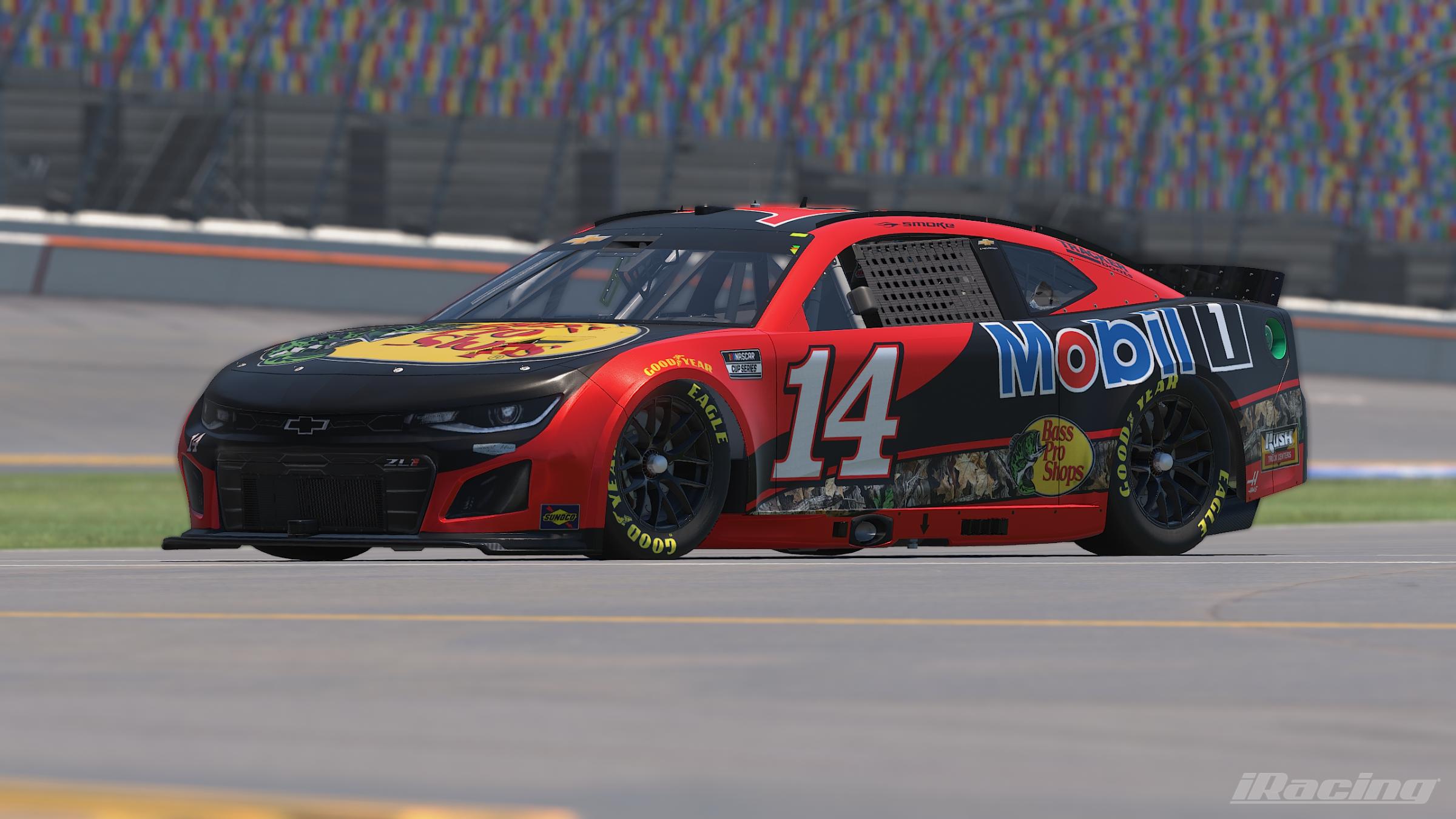 Preview of 2014 Tony Stewart BPS Mobil 1 No # by James R Bomar