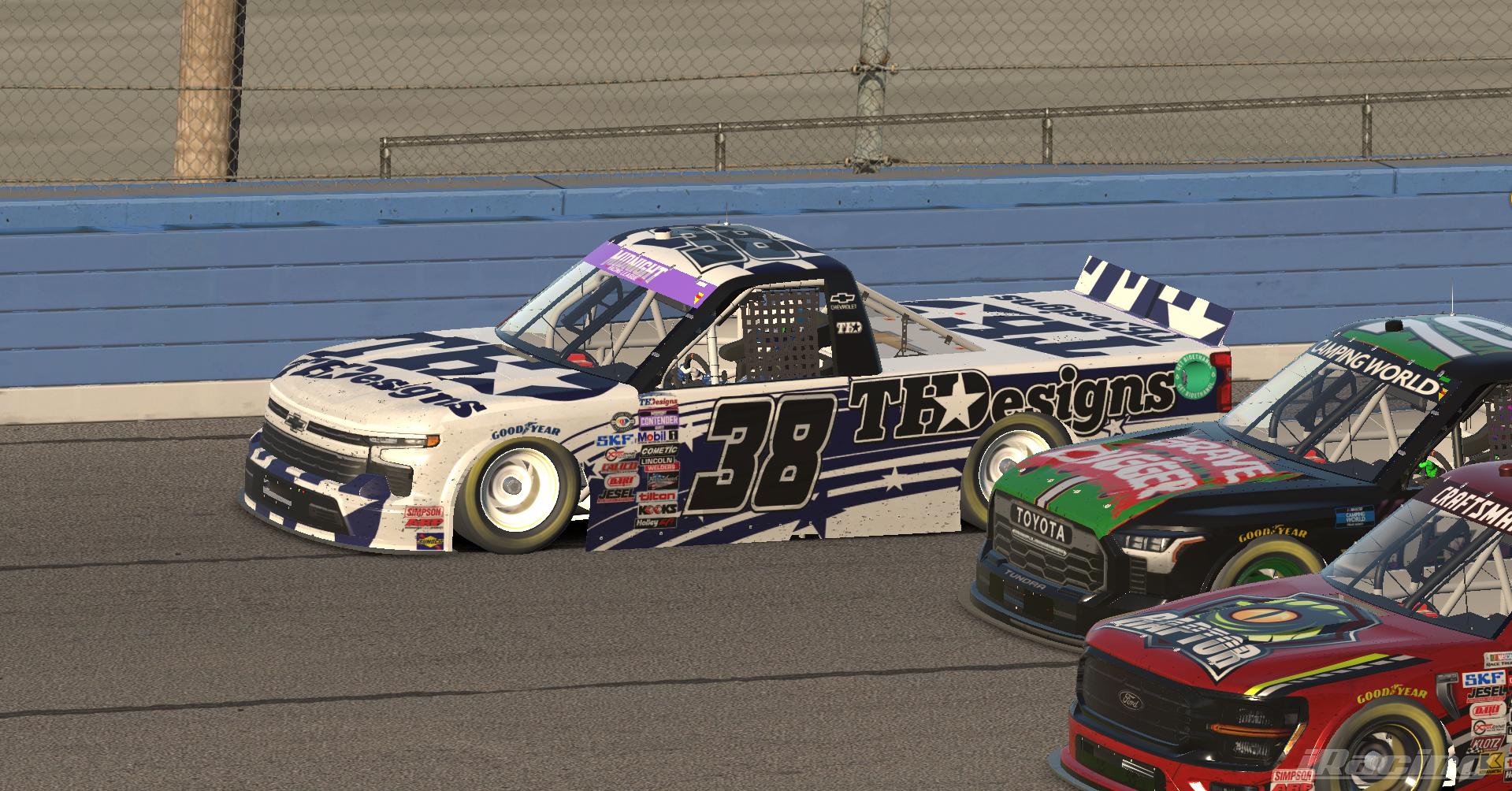 Preview of #38 - Mitchell Rairdon  - THDesigns - 2025 MRL Truck Series by Teejay Handley