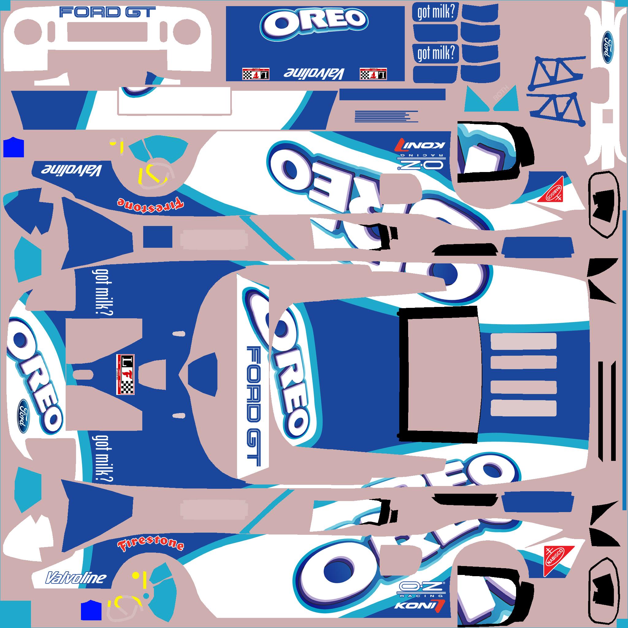 Preview of Ford GT3 Oreo by Clyde Coman