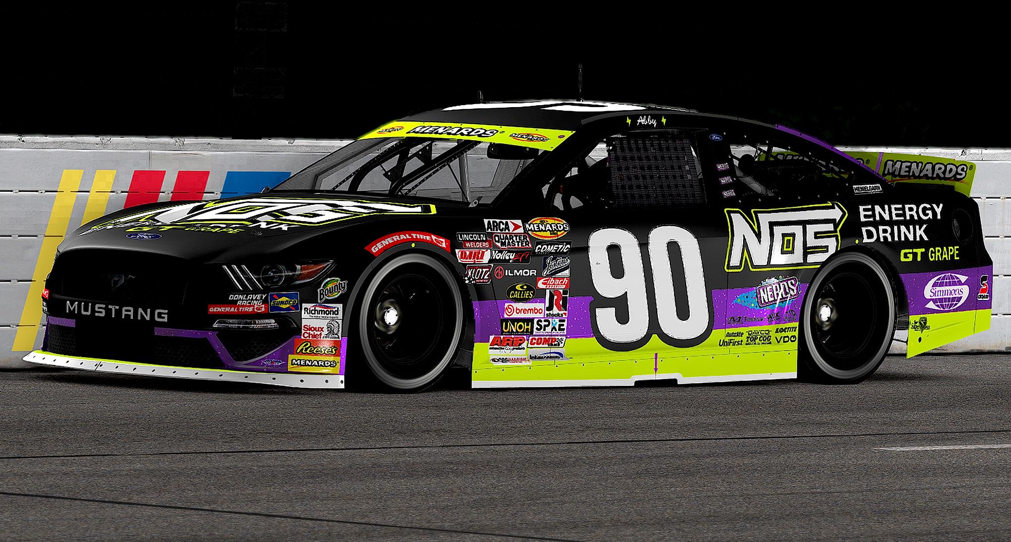 Preview of #90 NOS Energy GT Grape 2026 / Donlavey Racing by Abigail von Exner