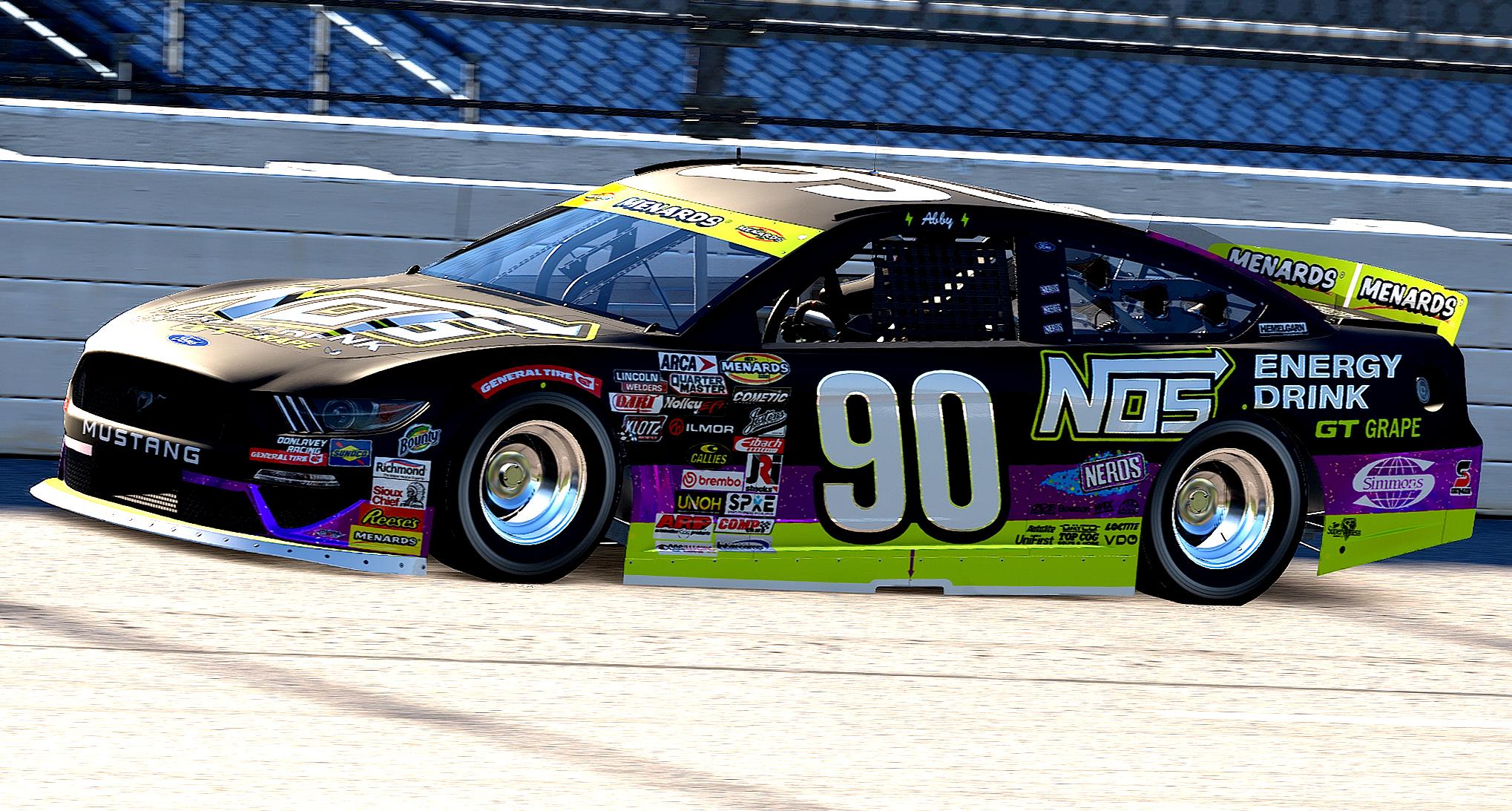 Preview of #90 NOS Energy GT Grape 2026 / Donlavey Racing by Abigail von Exner