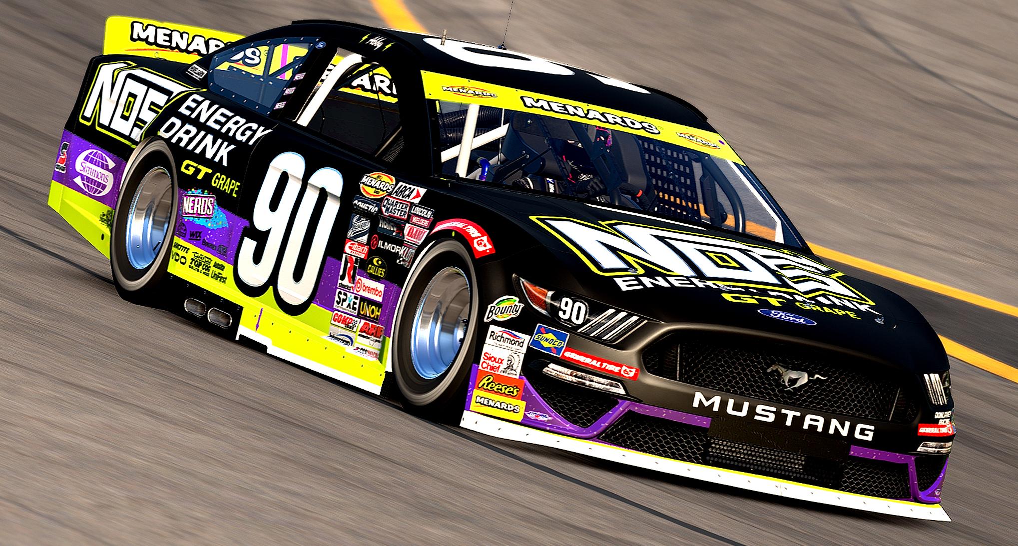 Preview of NO NUM #90 NOS Energy GT Grape 2026 / Donlavey Racing by Abigail von Exner
