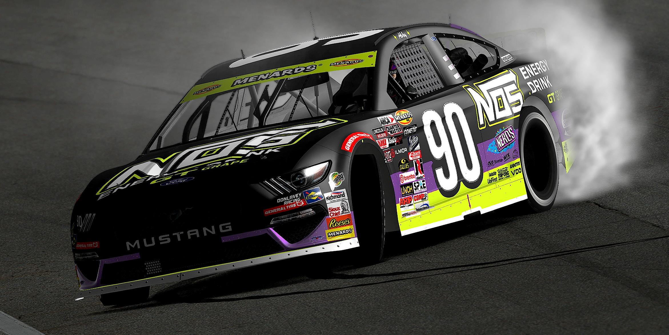 Preview of NO NUM #90 NOS Energy GT Grape 2026 / Donlavey Racing by Abigail von Exner