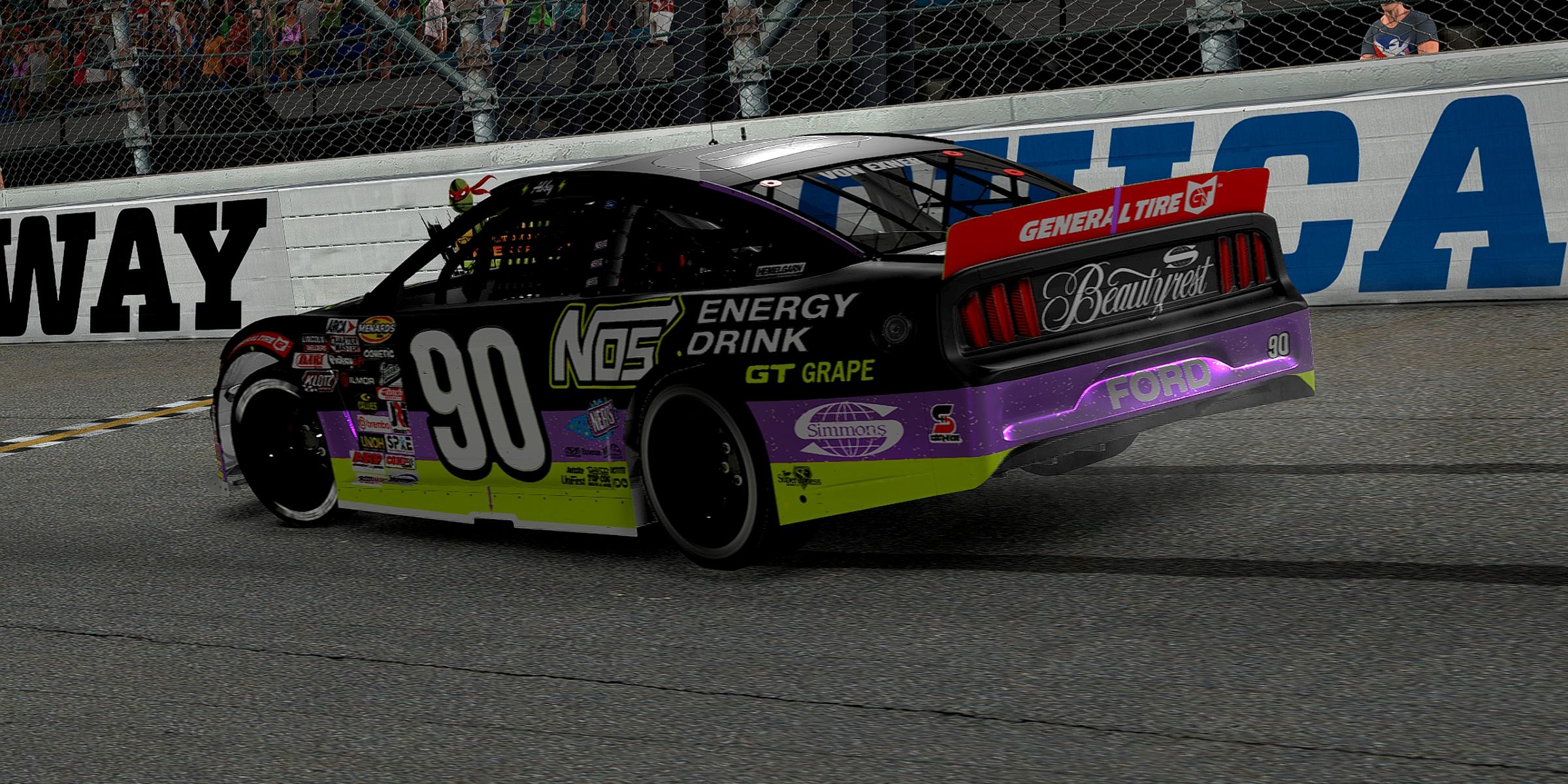 Preview of NO NUM #90 NOS Energy GT Grape 2026 / Donlavey Racing by Abigail von Exner