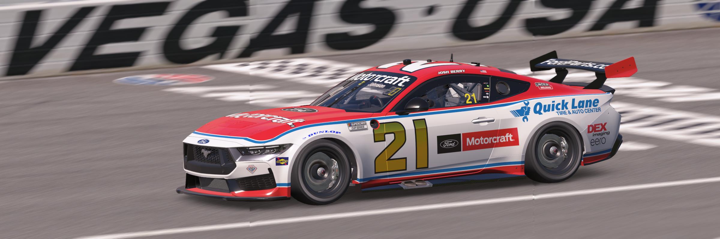 Preview of Josh Berry Wood Bros Racing Motorcraft QuickLane by Mick J.