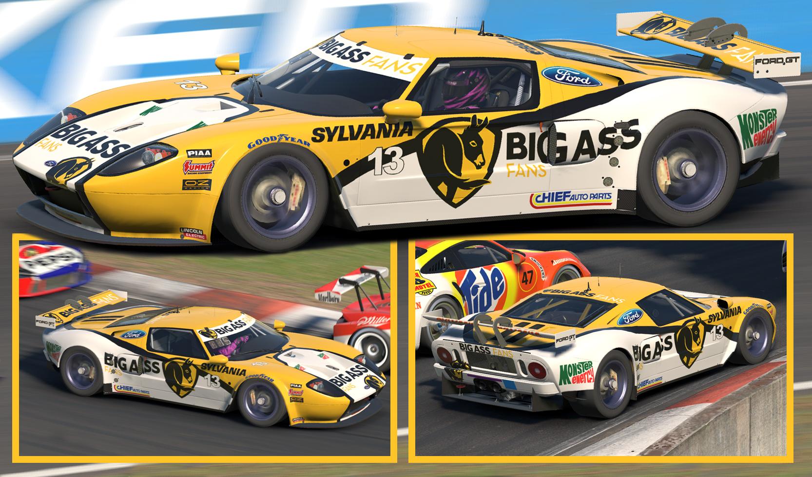 Preview of Ford GT 2 Big Ass by Clyde Coman