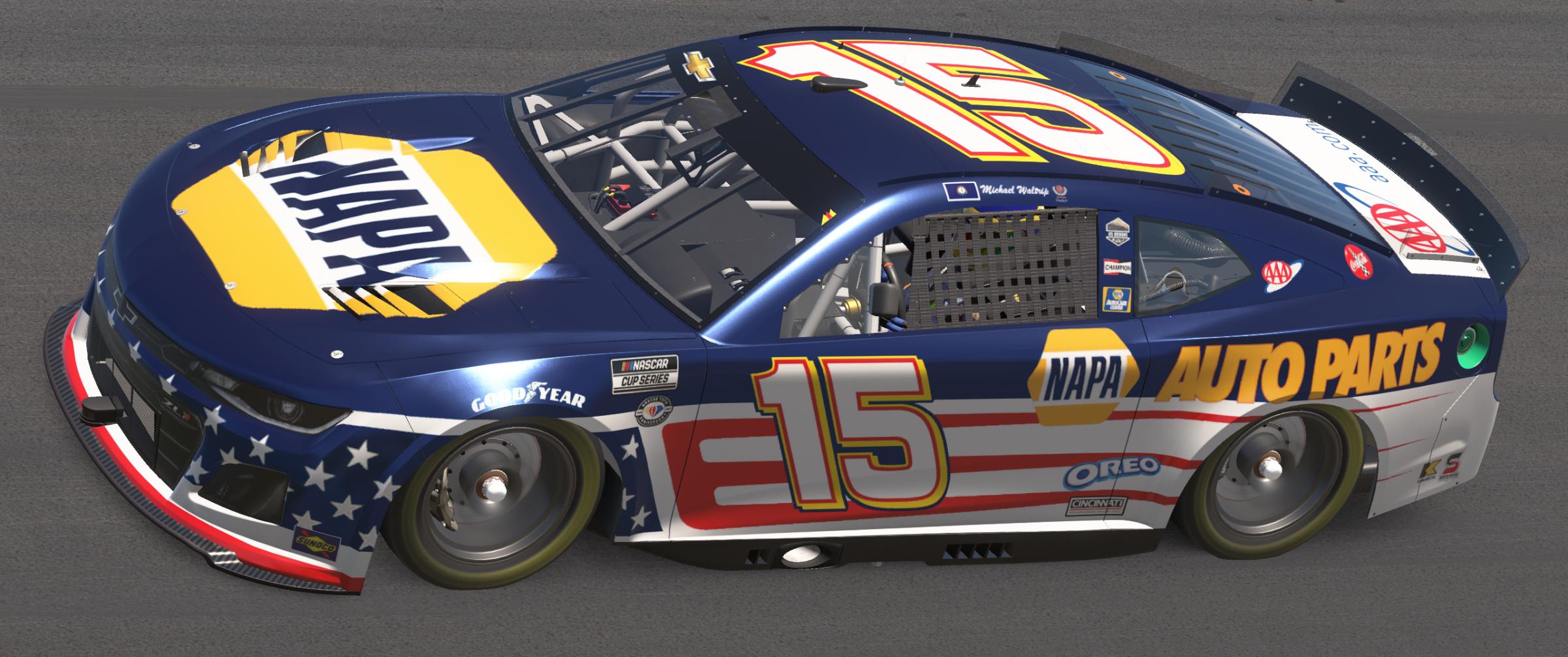 Preview of Michael Waltrip / 2003 Pepsi 400 / Stars and Stripes by Kensley Smith