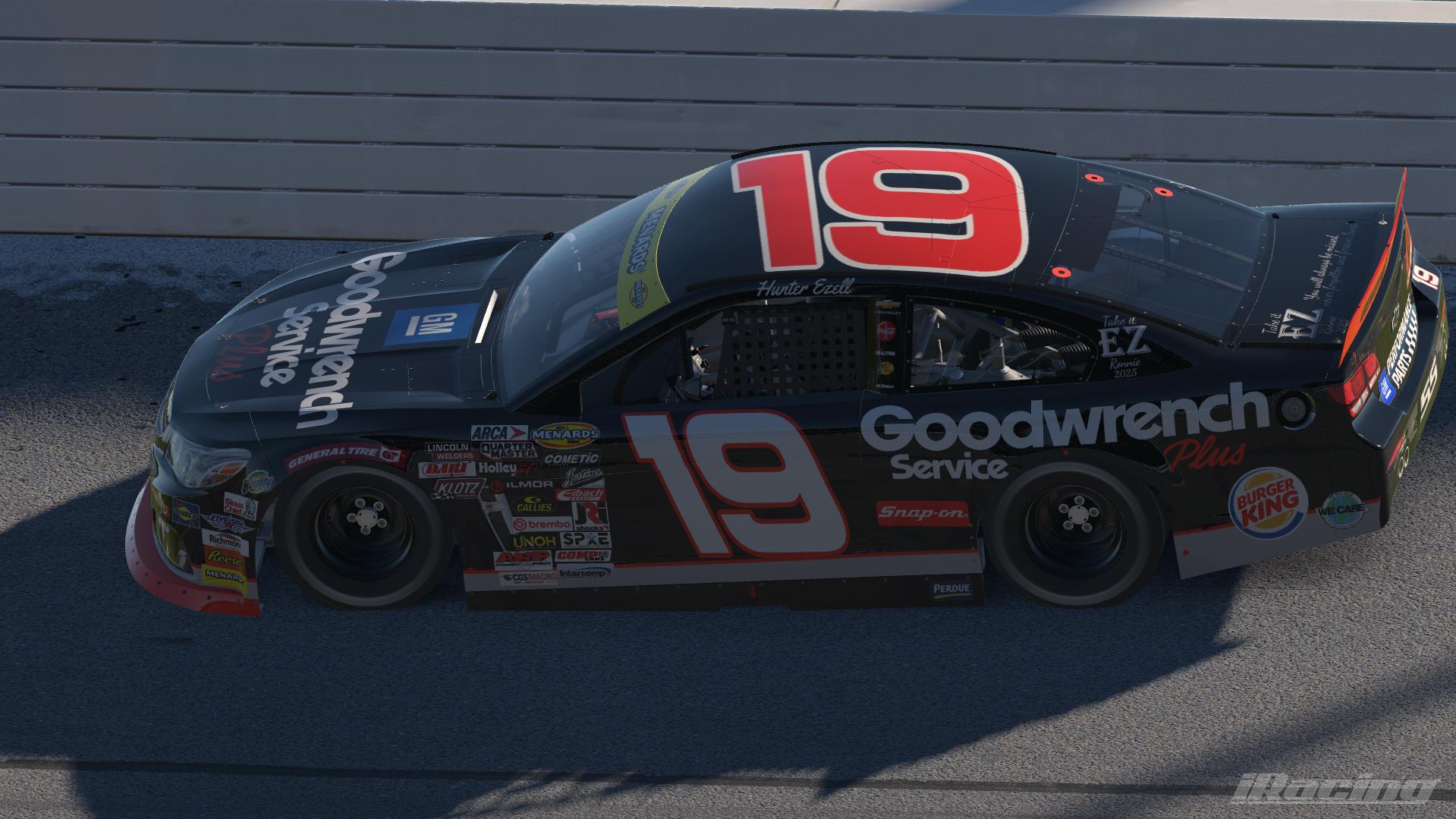 Preview of Hunter Ezell #19 GM Goodwrench Chevrolet SS by Paul S Junior
