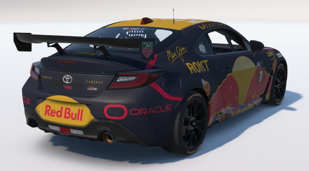 Preview of Classic Colors Fantasy Red Bull Toyota GR86 by Ronald Lawson2