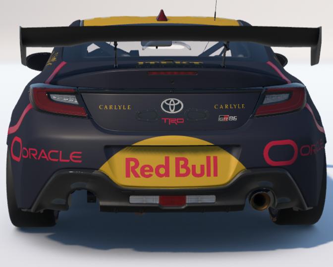 Preview of Classic Colors Fantasy Red Bull Toyota GR86 by Ronald Lawson2