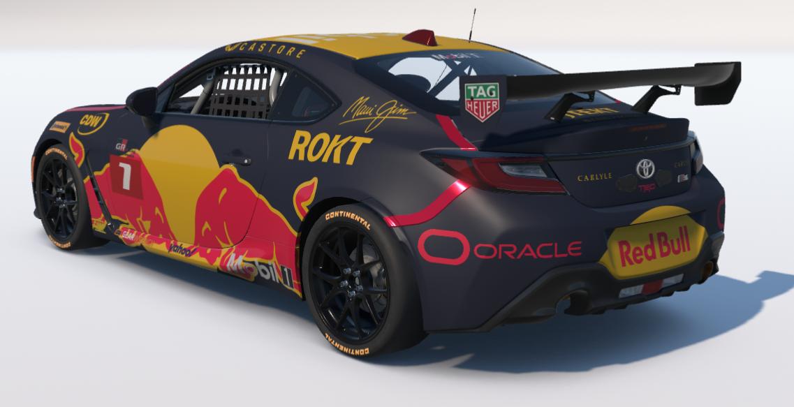 Preview of Classic Colors Fantasy Red Bull Toyota GR86 by Ronald Lawson2