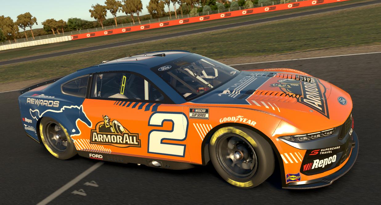 Preview of Austin Cindric, Supercars, Armor All, Repco Rewards, Mustang Cup NASCAR Cup Concept by Amy Cothron