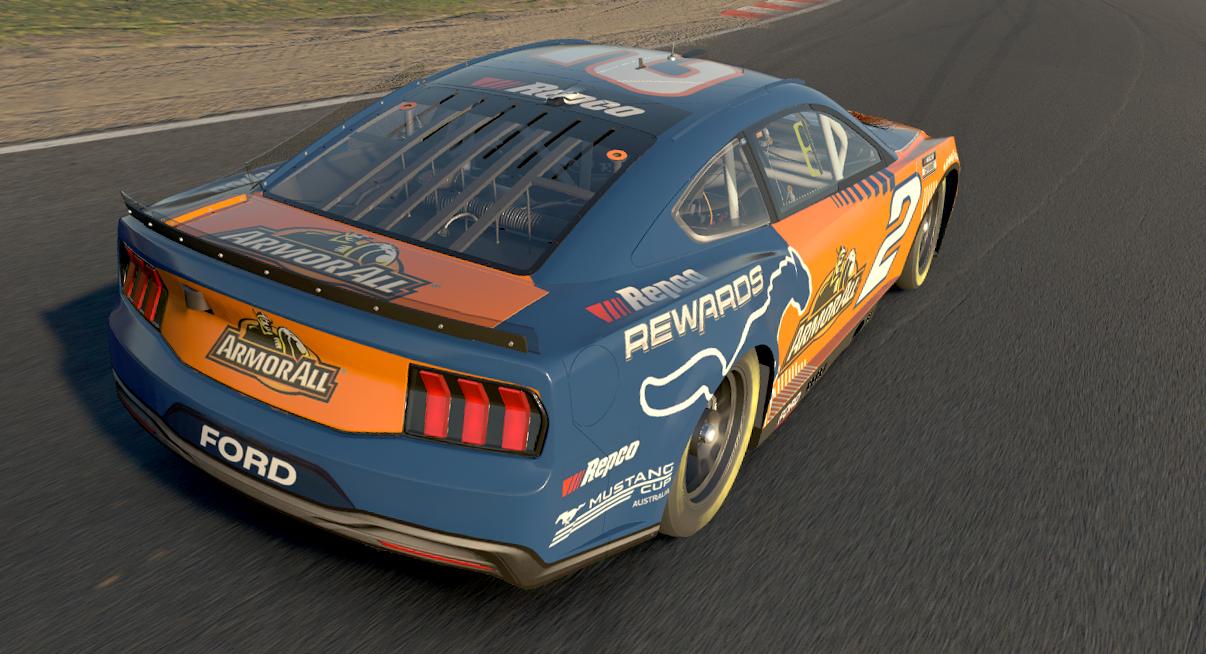 Preview of Austin Cindric, Supercars, Armor All, Repco Rewards, Mustang Cup NASCAR Cup Concept by Amy Cothron