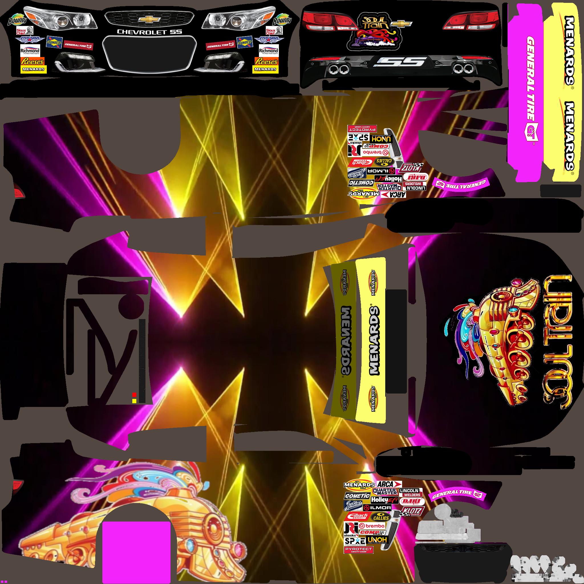 Preview of ARCA Chevy SS soul train by Chris D.