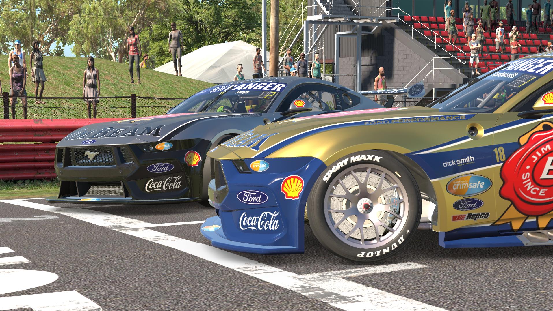 Preview of (Retro) Jim Beam Racing (Dick Johnson Racing) 2011 Livery - Car #18- Driven by: James Moffat/ Matthew Halliday by Brad Heys