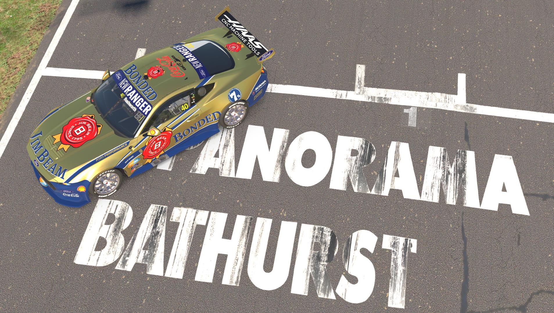 Preview of (Retro) Jim Beam Racing (Dick Johnson Racing) 2011 Livery - Car #18- Driven by: James Moffat/ Matthew Halliday by Brad Heys