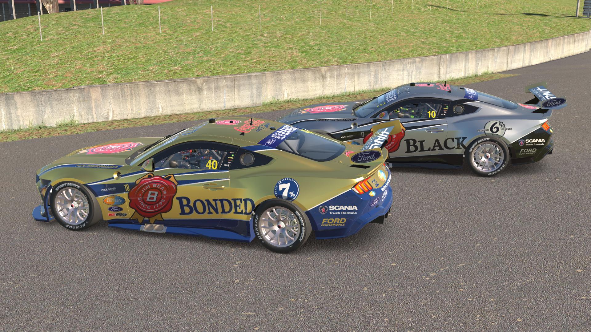 Preview of (Retro) Jim Beam Racing (Dick Johnson Racing) 2011 Livery - Car #18- Driven by: James Moffat/ Matthew Halliday by Brad Heys