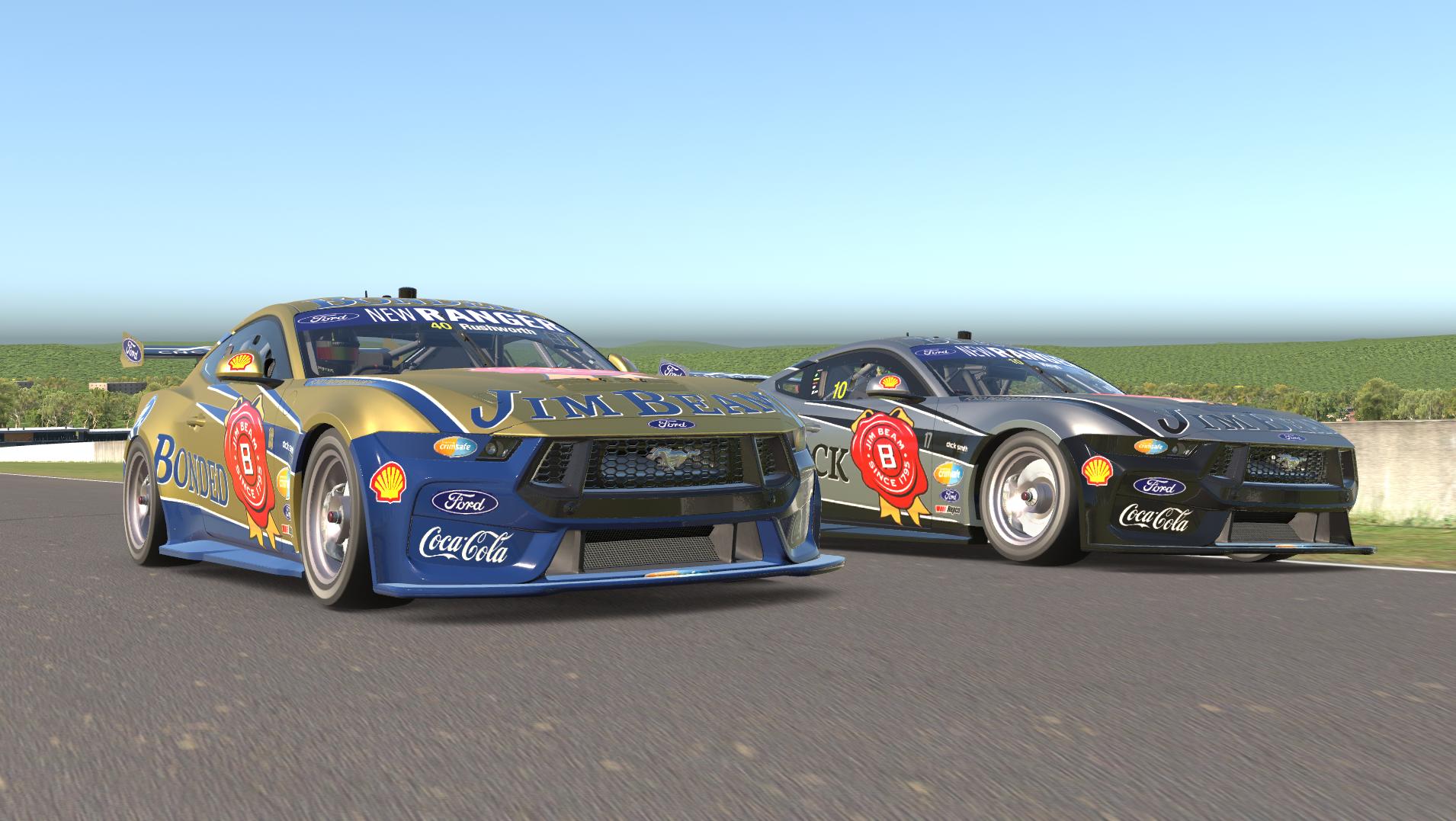 Preview of (Retro) Jim Beam Racing (Dick Johnson Racing) 2011 Livery - Car #18- Driven by: James Moffat/ Matthew Halliday by Brad Heys