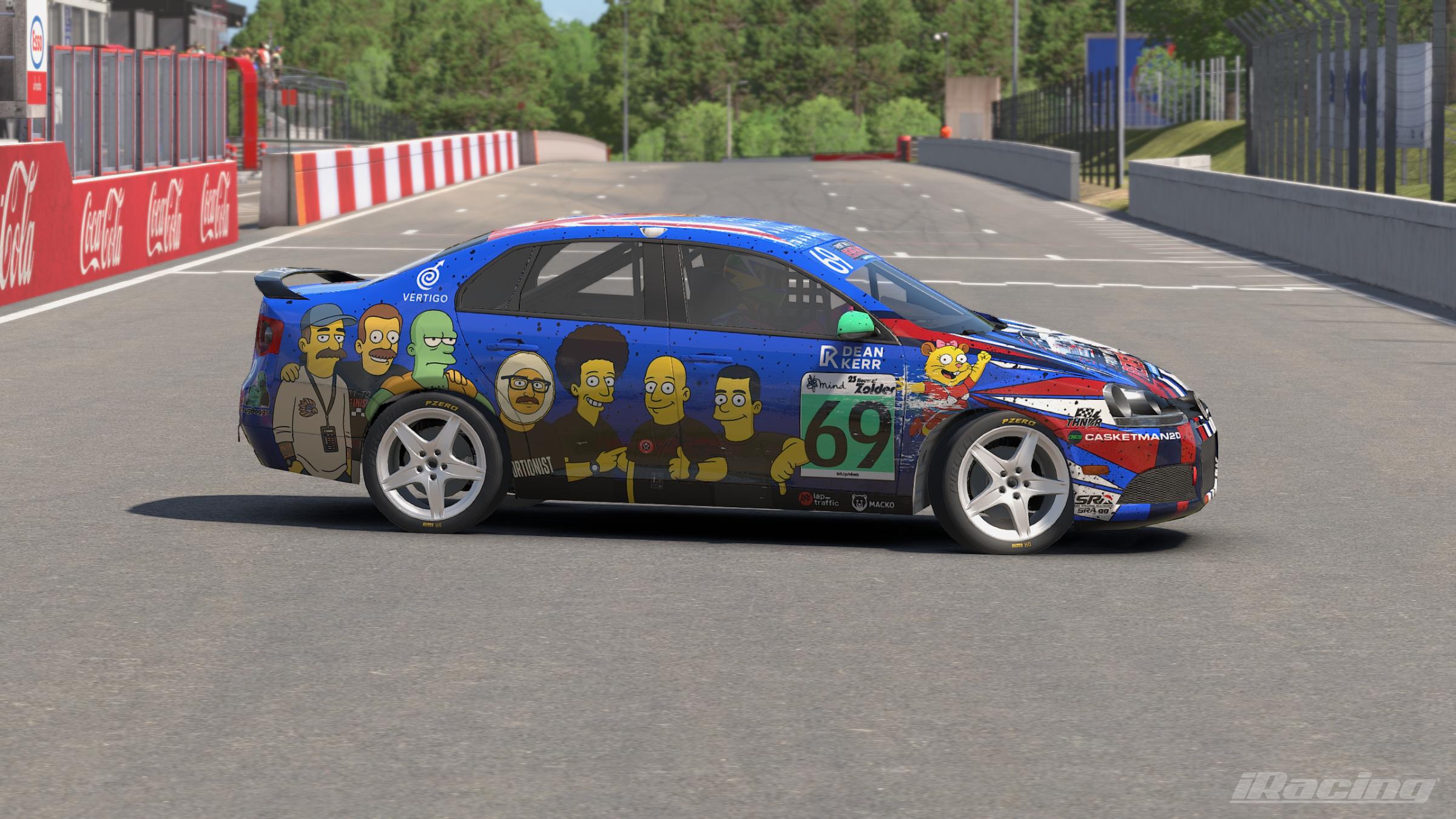 Preview of 2025 Official Livery for Malone/Demps/Slugger/Ani_Luka/Checkers/ScottyBanks 23hr Zolder Race by Paul R Chaloner