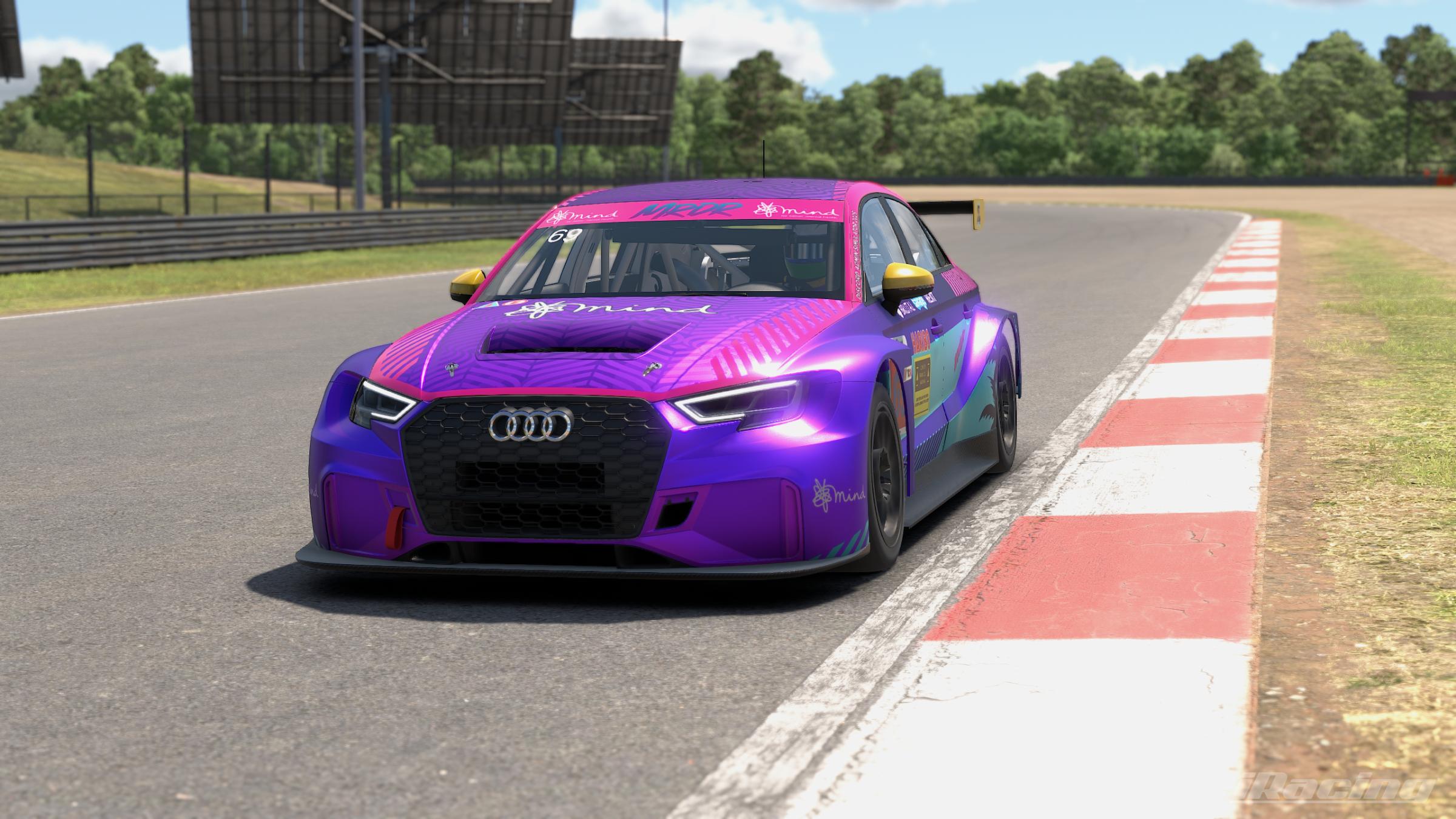 Preview of 2025 Official livery of Team MRDR for 23hr of Zolder Race for Mental Health by Paul R Chaloner