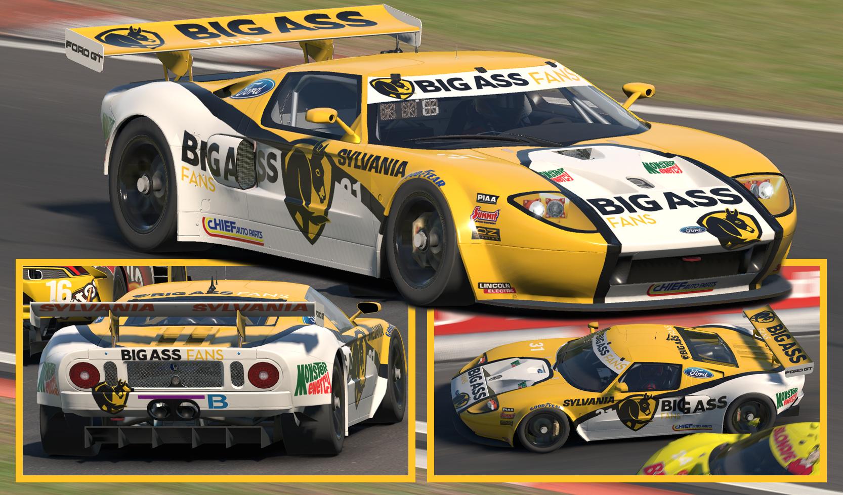 Preview of Ford GT3 Big Ass Fans by Clyde Coman