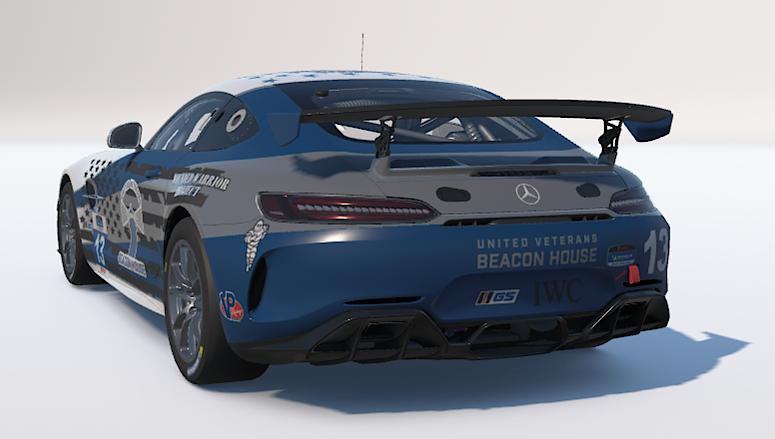 Preview of United Veterans Beacon House Mercedes GT4 by Zane Rutherford