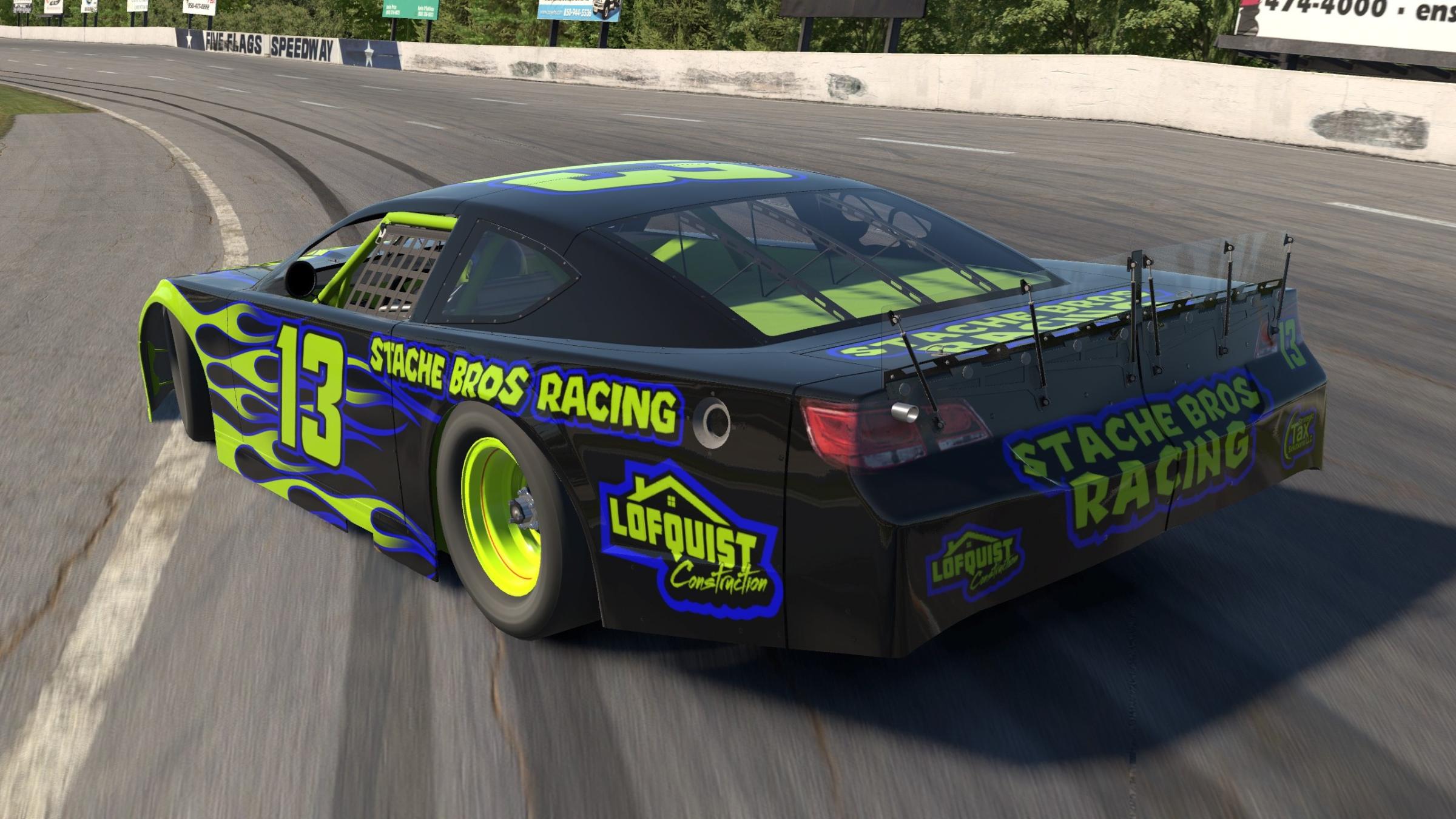 Preview of Stache Bros Racing Super Late Model by Mike Lofquist2
