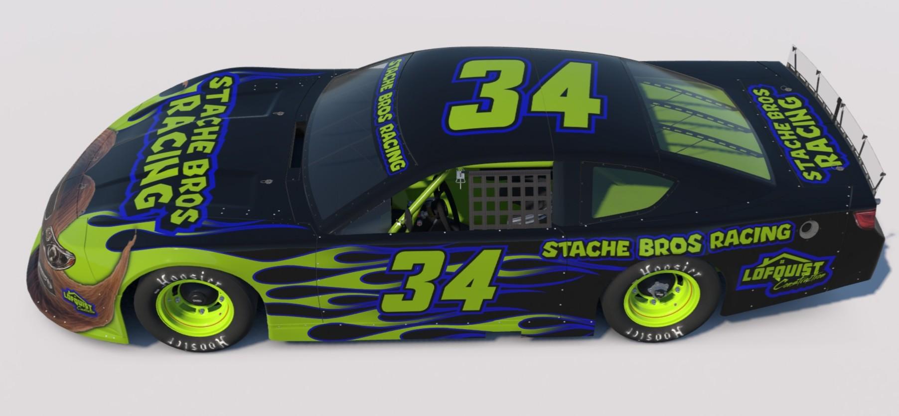 Preview of Stache Bros Racing Super Late Model by Mike Lofquist2