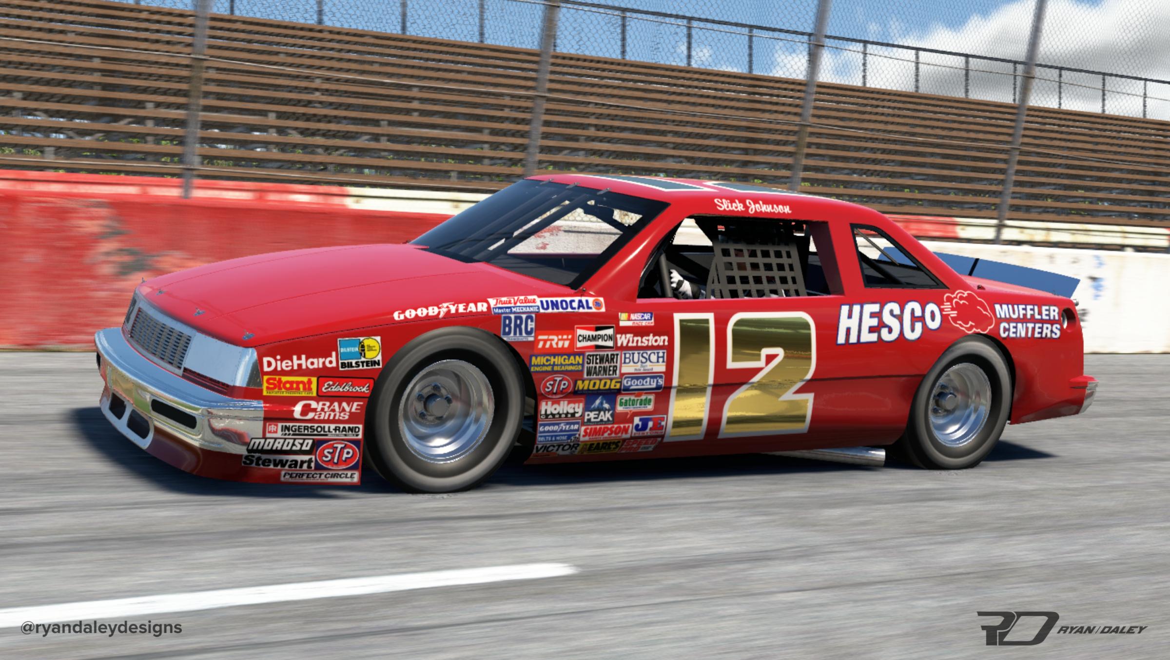 Preview of 1987 #12 Slick Johnson Hesco Exhaust by Ryan Daley