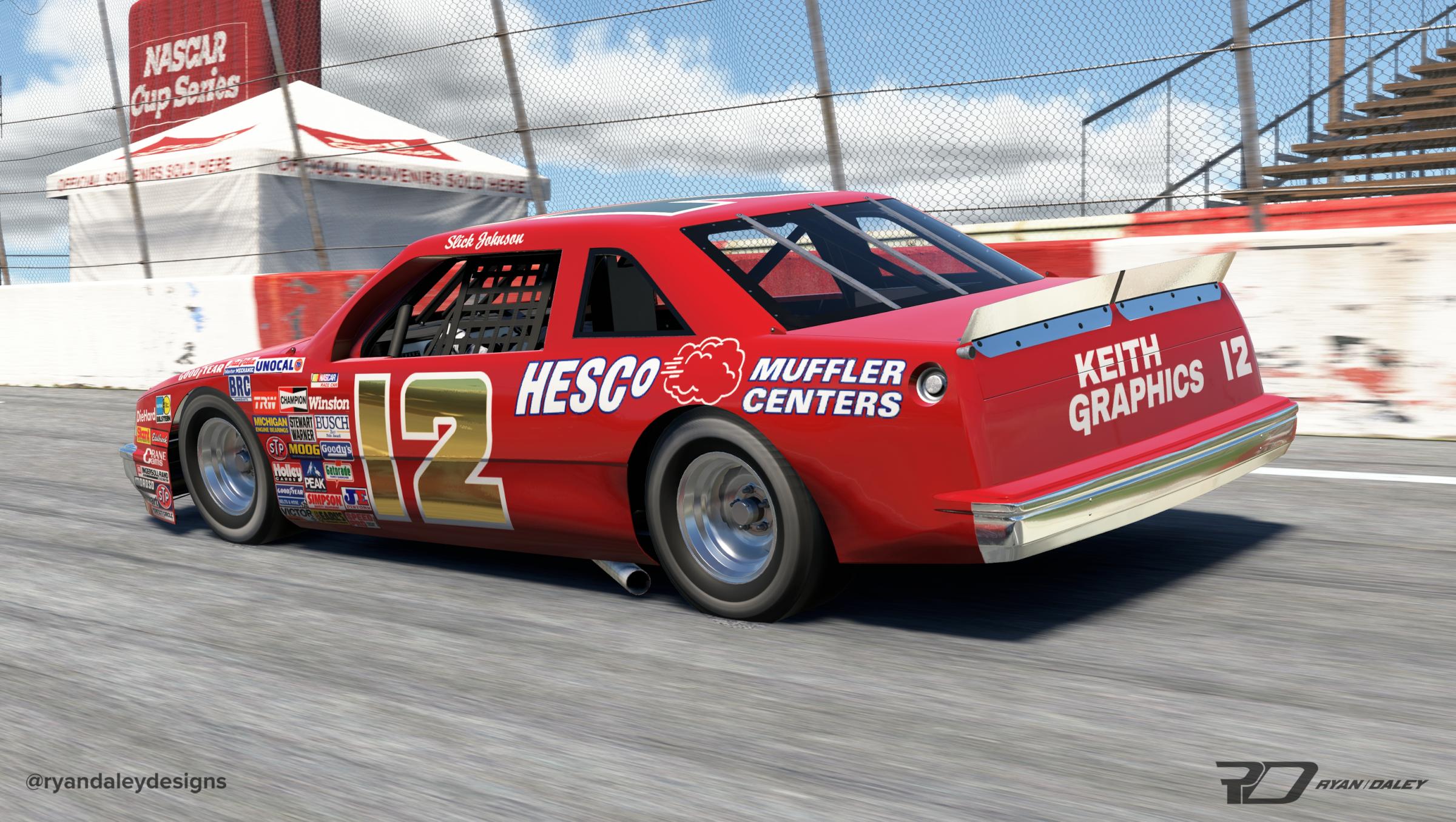 Preview of 1987 #12 Slick Johnson Hesco Exhaust by Ryan Daley