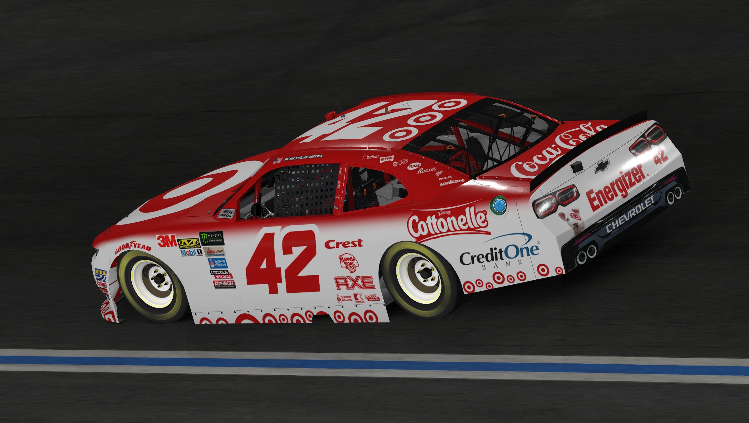 Preview of Kyle Larson 2017 Target Xfinity Camaro by Layne Graves