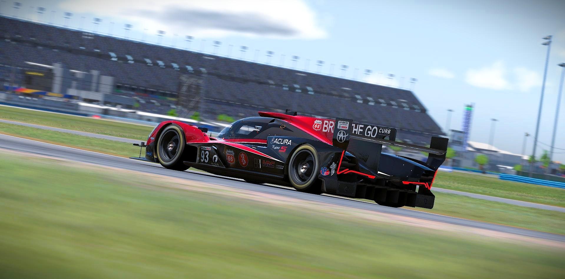 Preview of Meyer Shank Racing #93 2025 IMSA Daytona Test Livery by Samuel J Ball