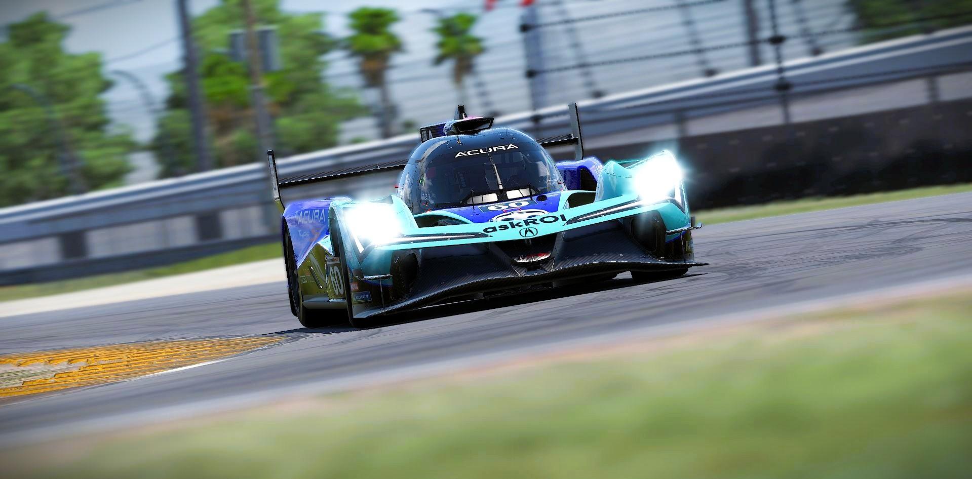 Preview of Meyer Shank Racing #60 2025 IMSA Daytona Test Livery by Samuel J Ball