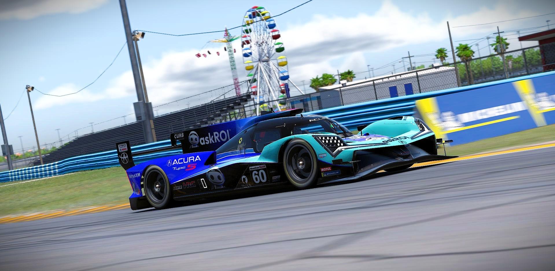 Preview of Meyer Shank Racing #60 2025 IMSA Daytona Test Livery by Samuel J Ball