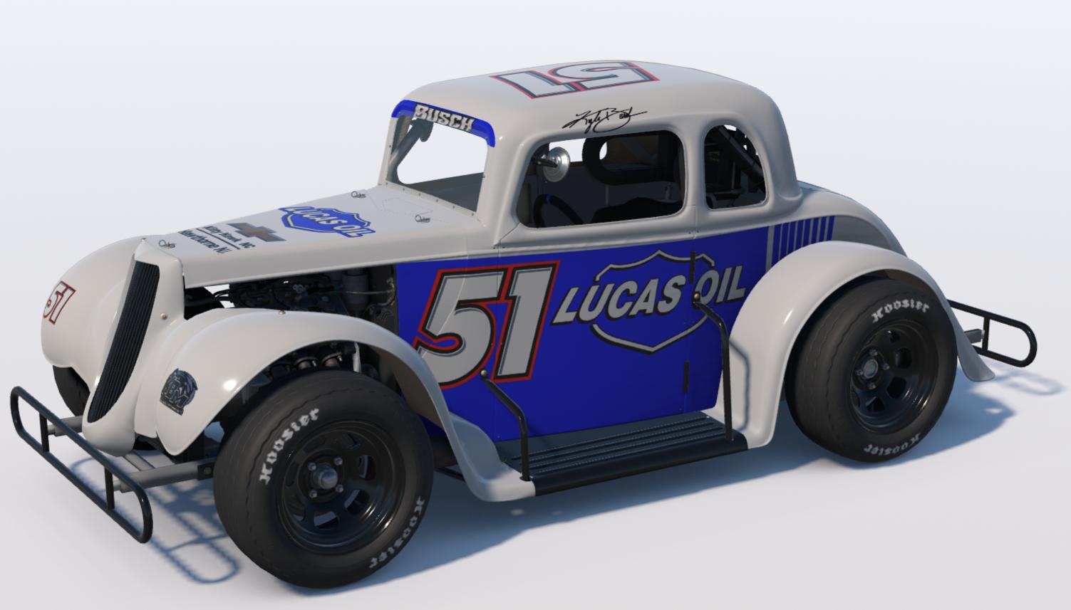 Preview of Kyle Busch Battle Of The Buschs Legend by Aiden Kizer
