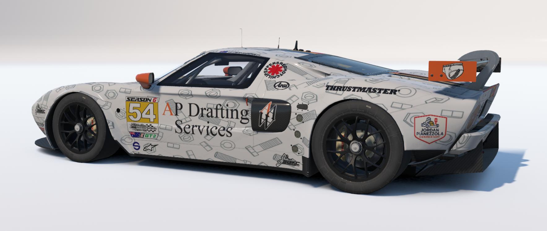 Preview of AP Drafting Ford GT2 by Jordan Pianezzola