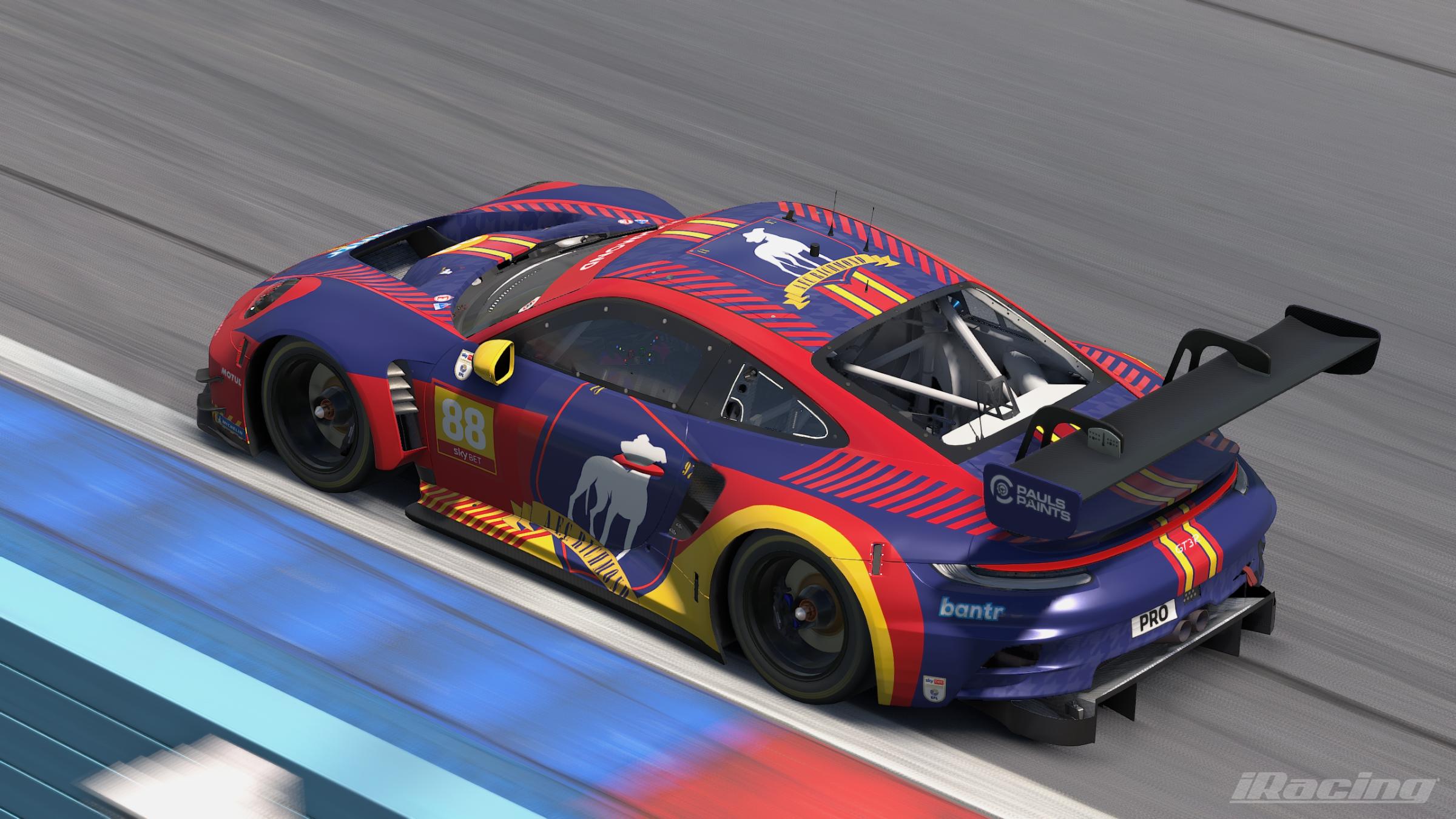 Preview of 2025 AFC Richmond (Ted Lasso) Porsche 911 GT3R by Paul R Chaloner