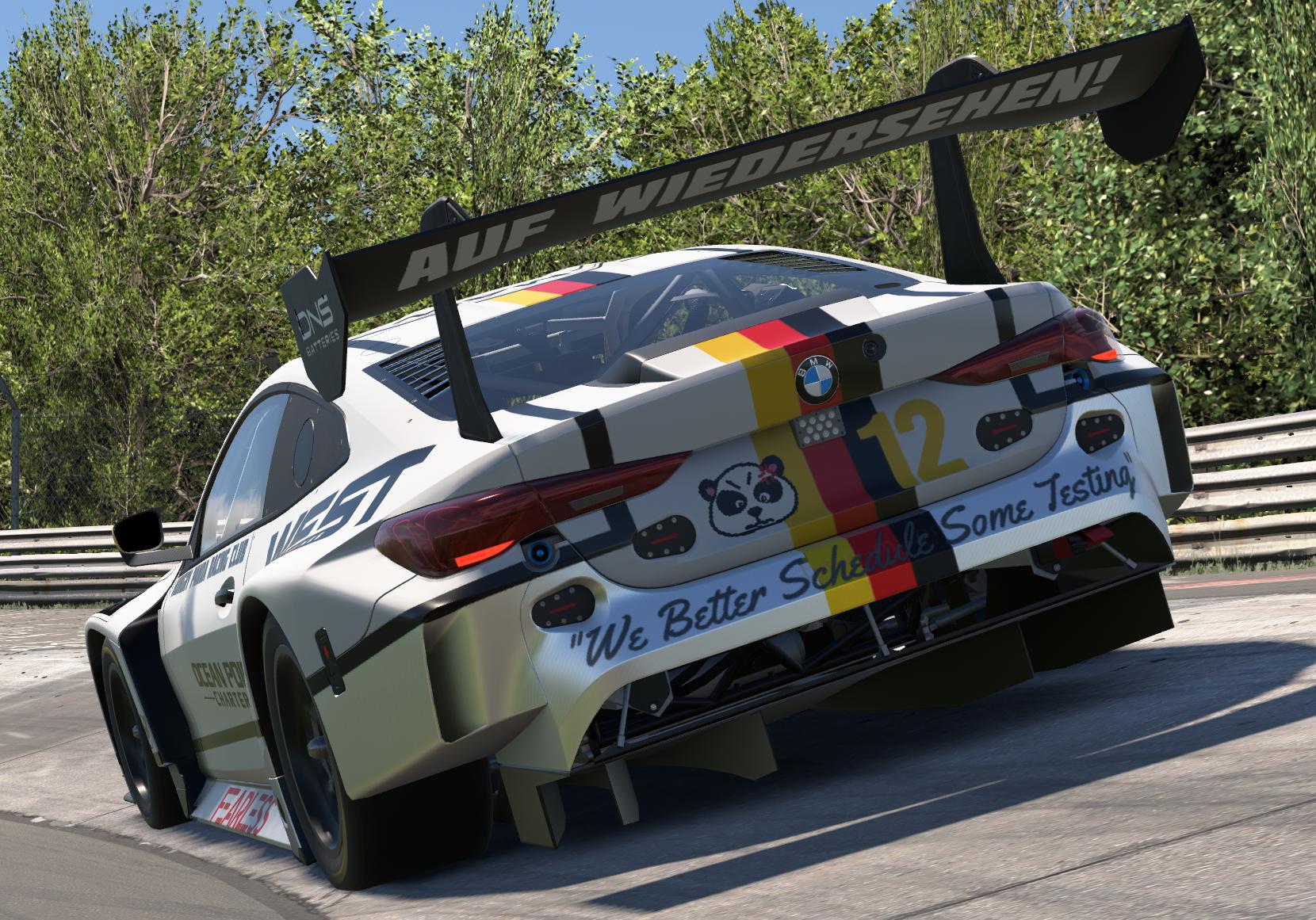 Preview of West Engines/Hungry Panda BMW M4 GT3 EVO by Brent Bartholomew