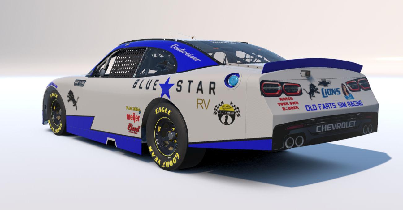 Preview of Blue Star Chevrolet Camaro Class B by Steve Buhala