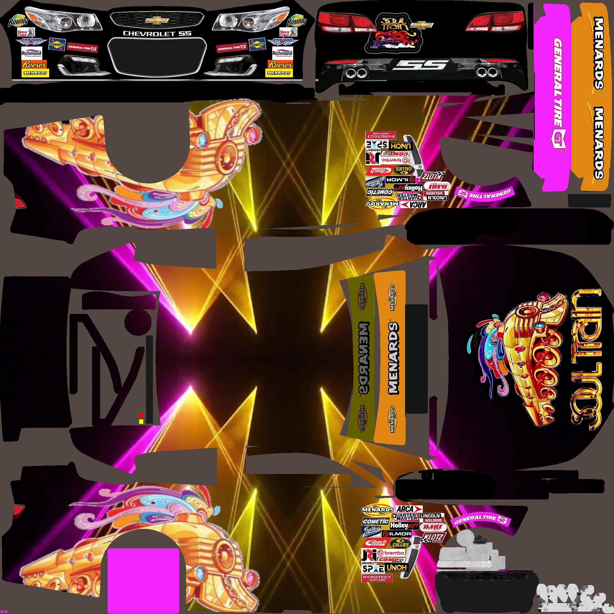 Preview of ARCA Chevy SS soul train  by Chris D.