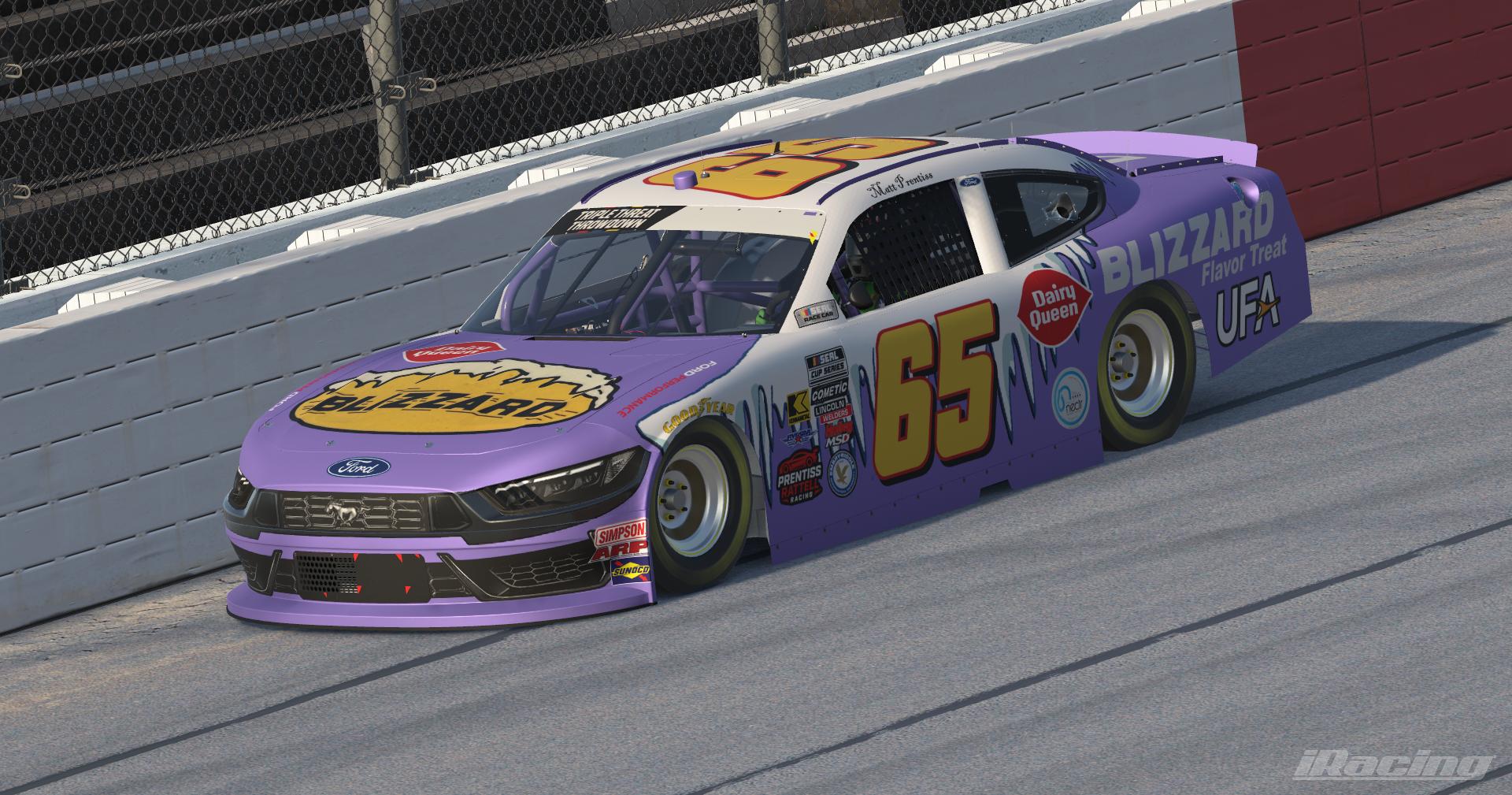 Preview of #65 Dairy Queen Blizzard Xfinity Ford Mustang by Andrew Rattell