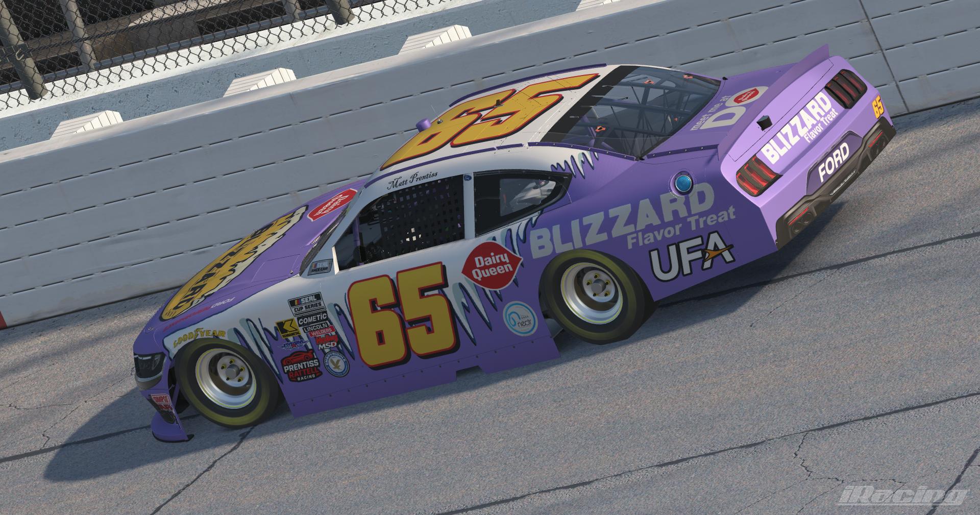 Preview of #65 Dairy Queen Blizzard Xfinity Ford Mustang by Andrew Rattell
