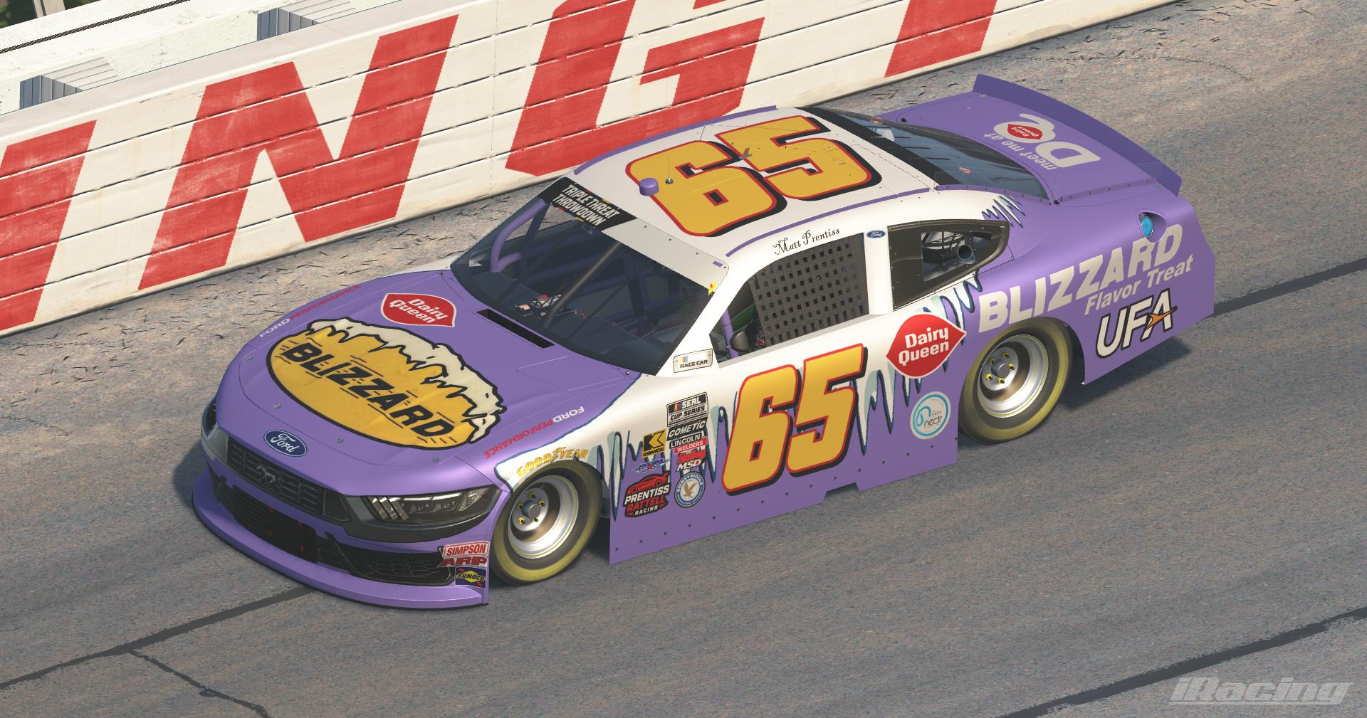 Preview of #65 Dairy Queen Blizzard Xfinity Ford Mustang by Andrew Rattell