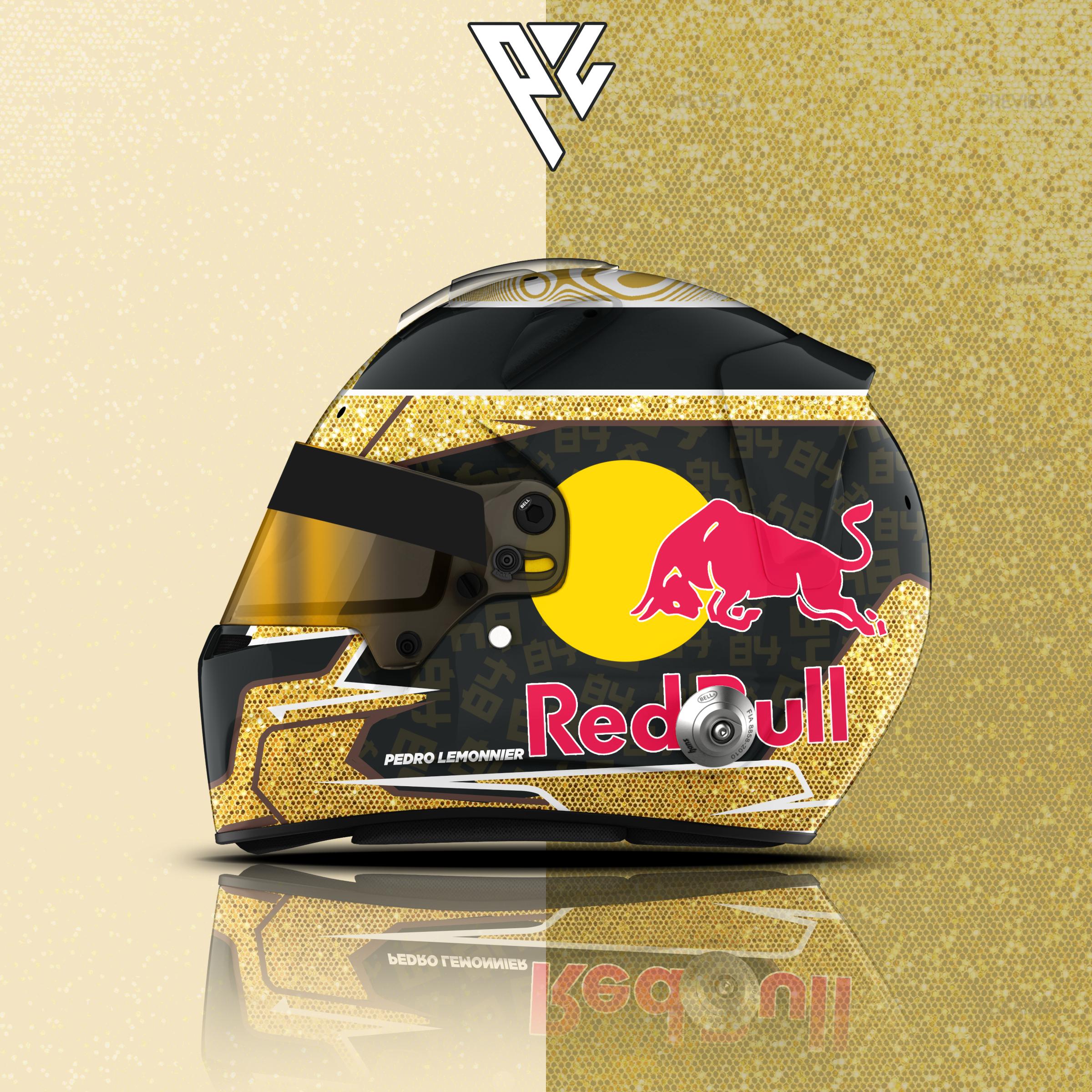 Preview of Bell RS7 - Red Bull 84 by Pedro Lemonnier