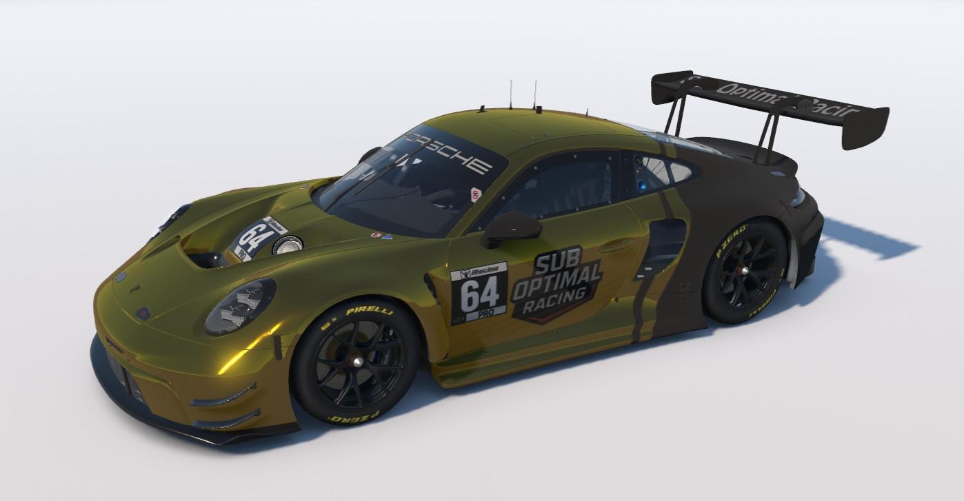 Preview of Sub Optimal Racing Gold and Black by Philip Burgess